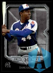 2017 Topps Museum Collection #64 Hank Aaron Atlanta Braves